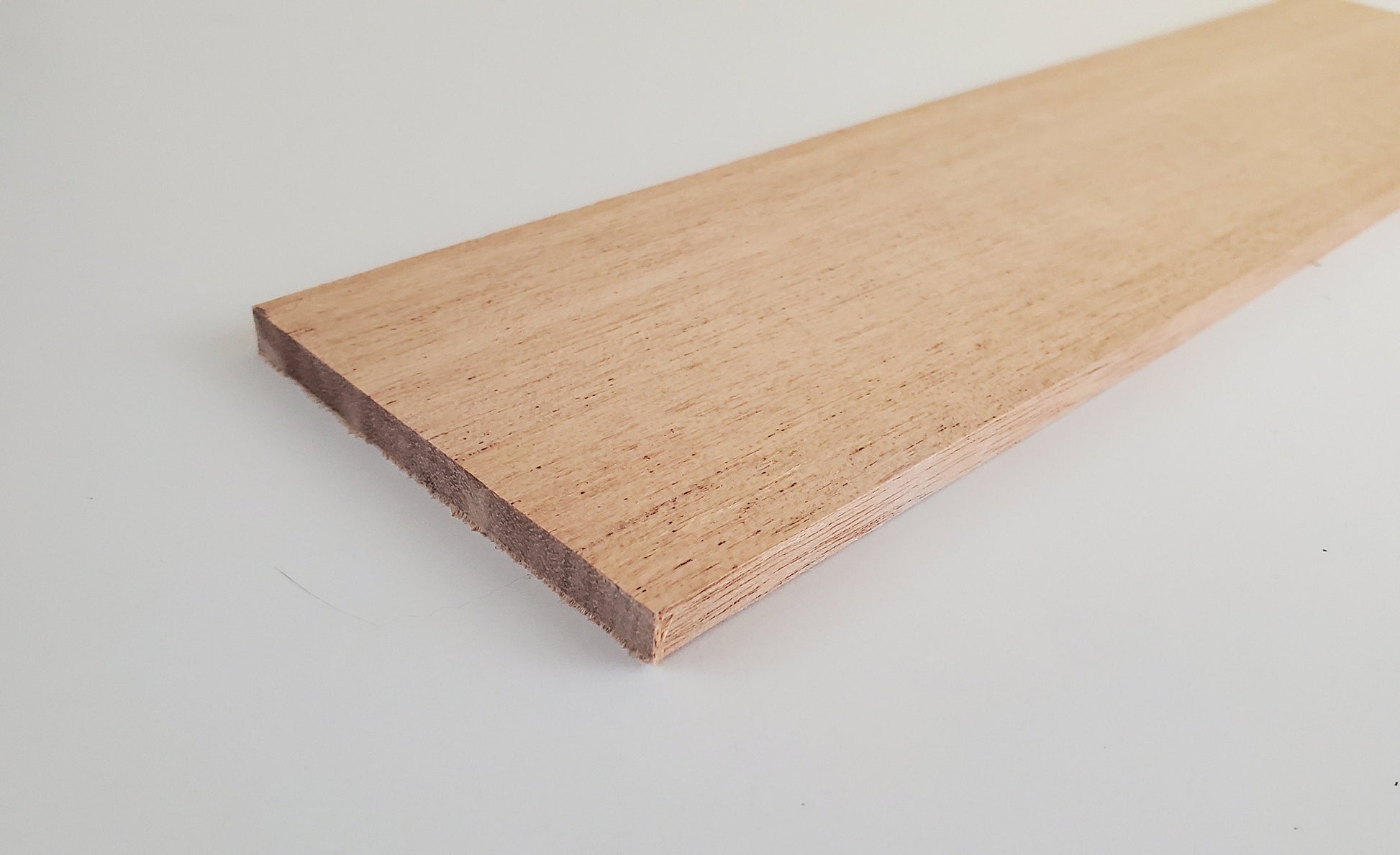 Mahogany Wood Slat Plank 1/4" Thick x 3" Wide x 12" Long Kiln Dried Woodworking
