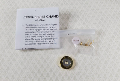 Cir-Kit Chandelier Adaptor for Lights 1:12 Dollhouses CK804-1 19/32" Diameter