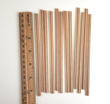 Dollhouse 6" Scrap Trim Chair Rail Molding 1/4" 12 Pieces 1:12 Scale CLA77957