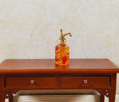 Dollhouse Flavored Syrup Pump Orange Red 1:12 Scale Kitchen Food