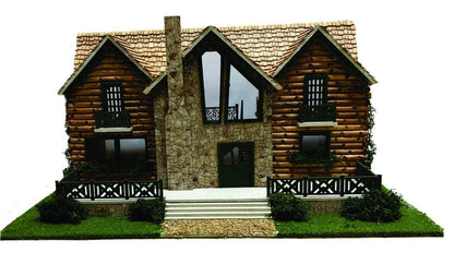 1:48 Quarter Scale Dollhouse KIT Lodge Vacation Home or Log House