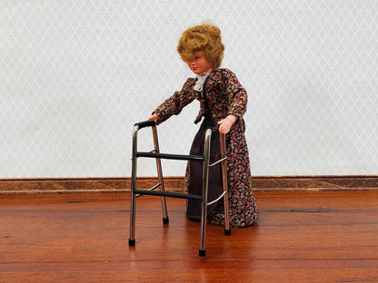 Dollhouse Walker Metal 1:12 Scale Miniature Hospital Doctors Settings