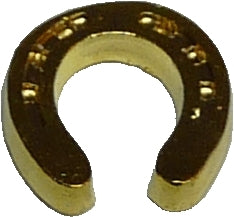 Dollhouse Lucky Golden Horseshoe 1:12 Scale Miniature