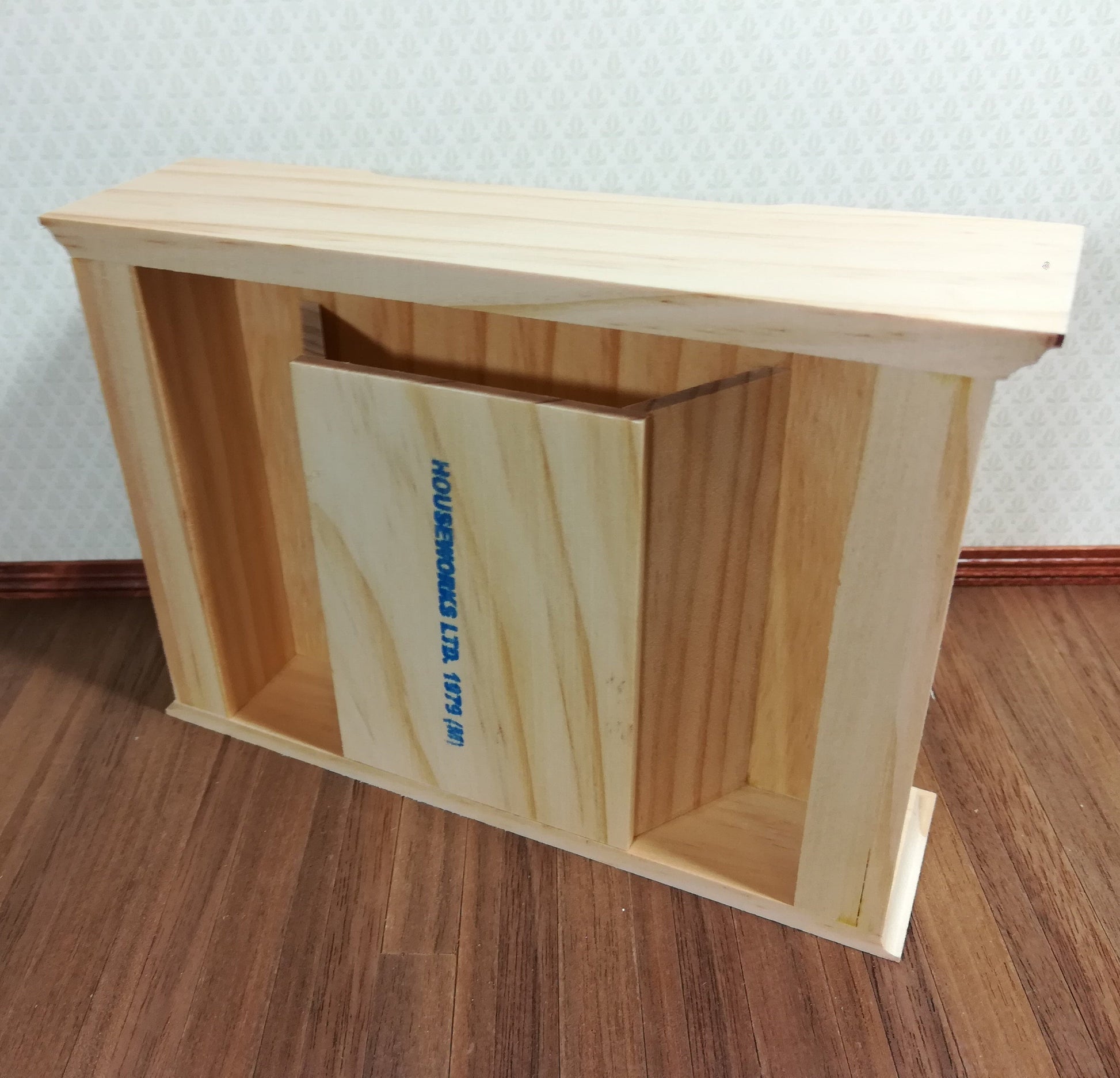 Dollhouse Miniature Fireplace Large by Houseworks DIY 1:12 Scale Furniture Unfinished