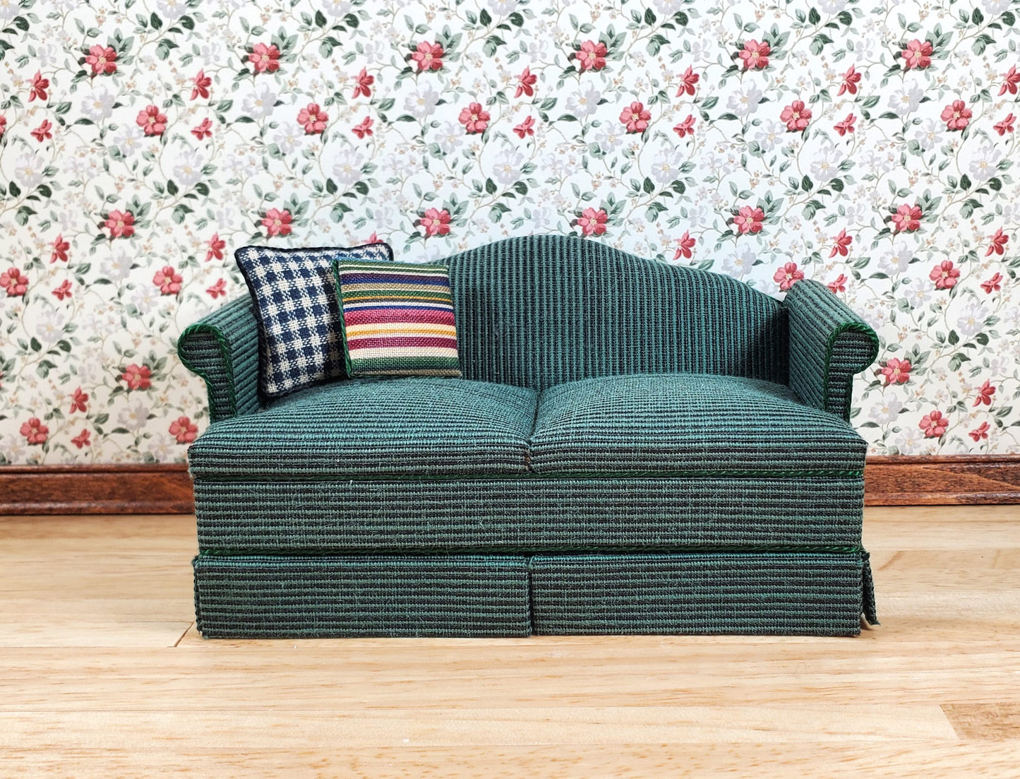 Dollhouse Wallpaper Wild Roses Floral 1:12 Scale by MiniatureCrush