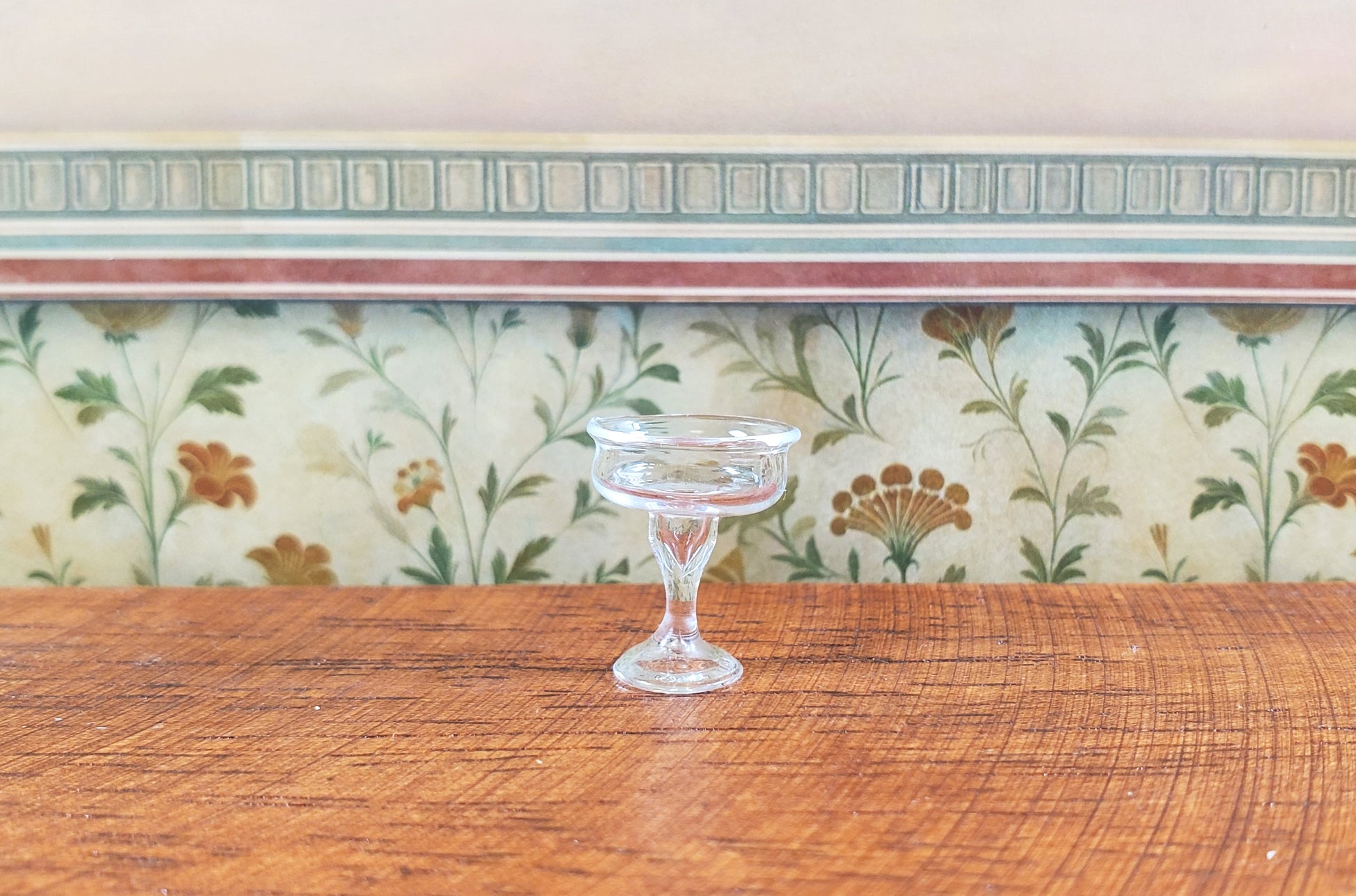 Dollhouse Margarita Glass Clear 1:12 Scale Miniature Kitchen