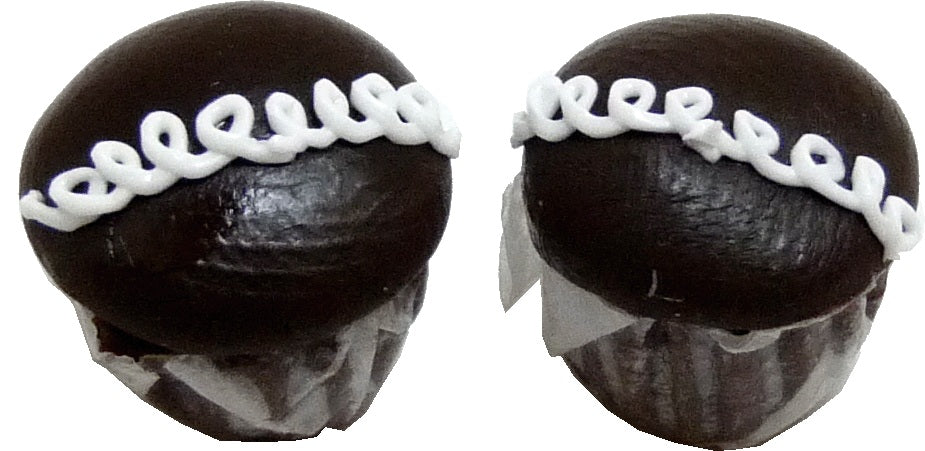 Dollhouse Chocolate Cupcake Set of 2 1:12 Scale Miniature Food