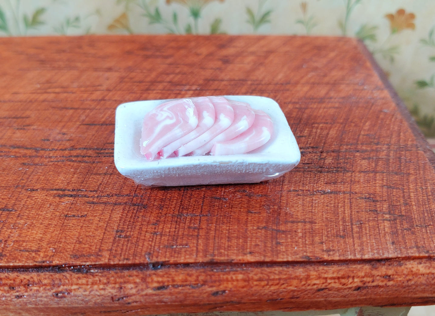 Dollhouse Meat Cuts Wrapped Pork 1:12 Scale Miniature Food Kitchen