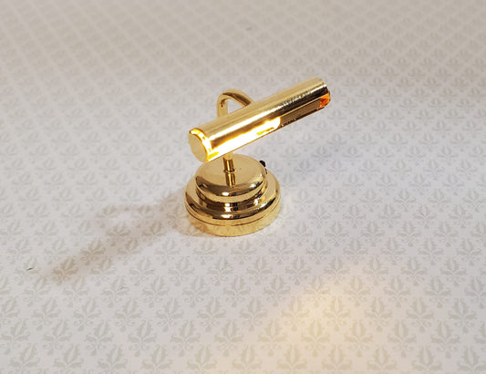 Dollhouse Picture Light or Piano Lamp Battery Operated 1:12 Miniature
