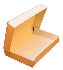 Dollhouse White Donut Cake Box 1:12 Scale Miniature Food Kitchen