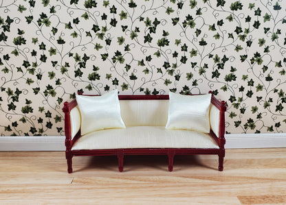 Dollhouse Wallpaper Climbing Ivy Beige 3 Sheets 1:12 Scale Miniature