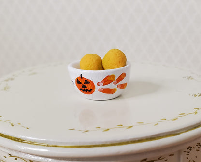 Dollhouse Halloween Trick or Treat Bowl 1:12 Scale Miniature