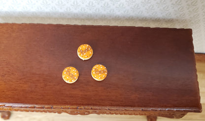 Dollhouse Boo Cookies Set of 3 1:12 Scale Miniatures Food Kitchen Bakery Dessert