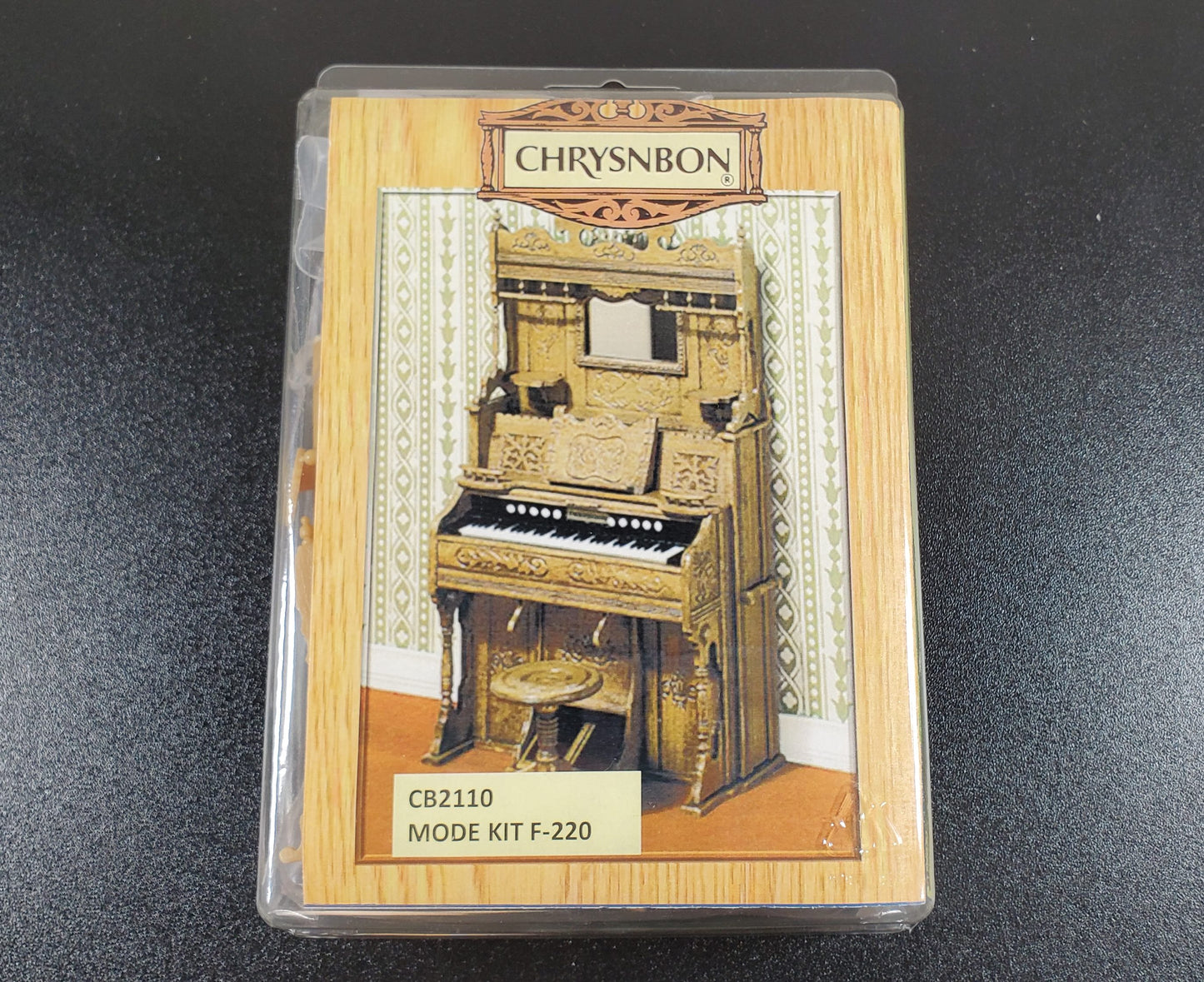 Dollhouse Chrysnbon Pump Organ KIT with Seat Plastic 1:12 Scale Miniature