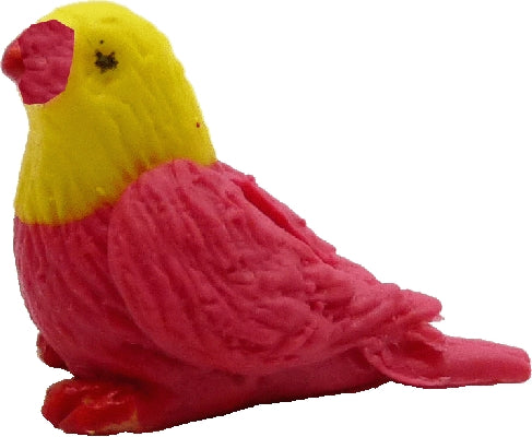 Dollhouse Red and Yellow Bird 1:12 Scale Miniature Pet Animals