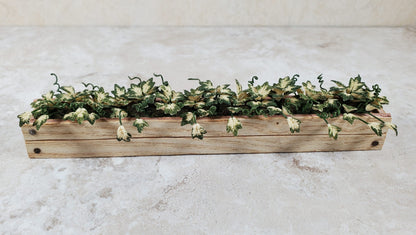 Dollhouse Inner Variegated Ivy in 5.25" Window Box Planter 1:12 Scale Miniature