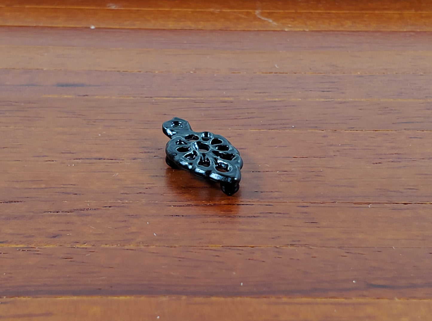 Dollhouse Trivet Hot Plate Black Metal 1:12 Scale Miniature Kitchen Accessory