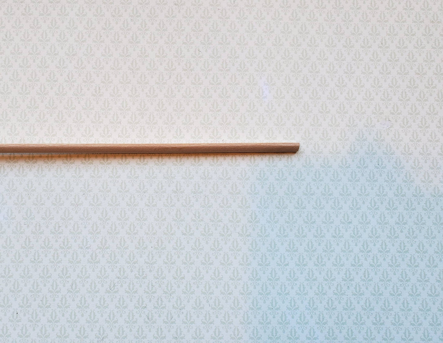 Miniature Trim Quarter Round Thin Wood Strip 1/8" x 18" long Basswood