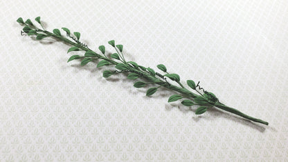 Dollhouse Philodendron Vine 8 Inches Long 1:12 Scale Miniature Garden Plants