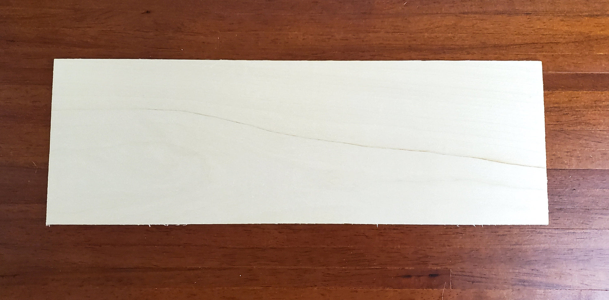 Basswood Sheet Plank Thin 1/16" Thick x 4" Wide x 12" long Kiln Dried Woodworking