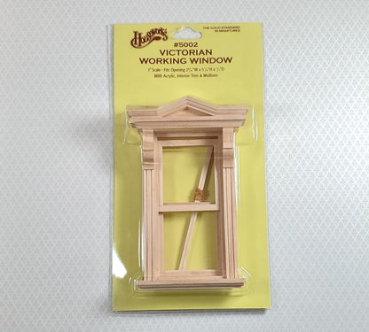 Dollhouse Window Victorian Working 1:12 Scale Miniature Houseworks #5002