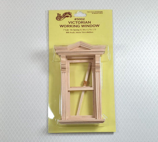 Dollhouse Window Victorian Working 1:12 Scale Miniature Houseworks #5002