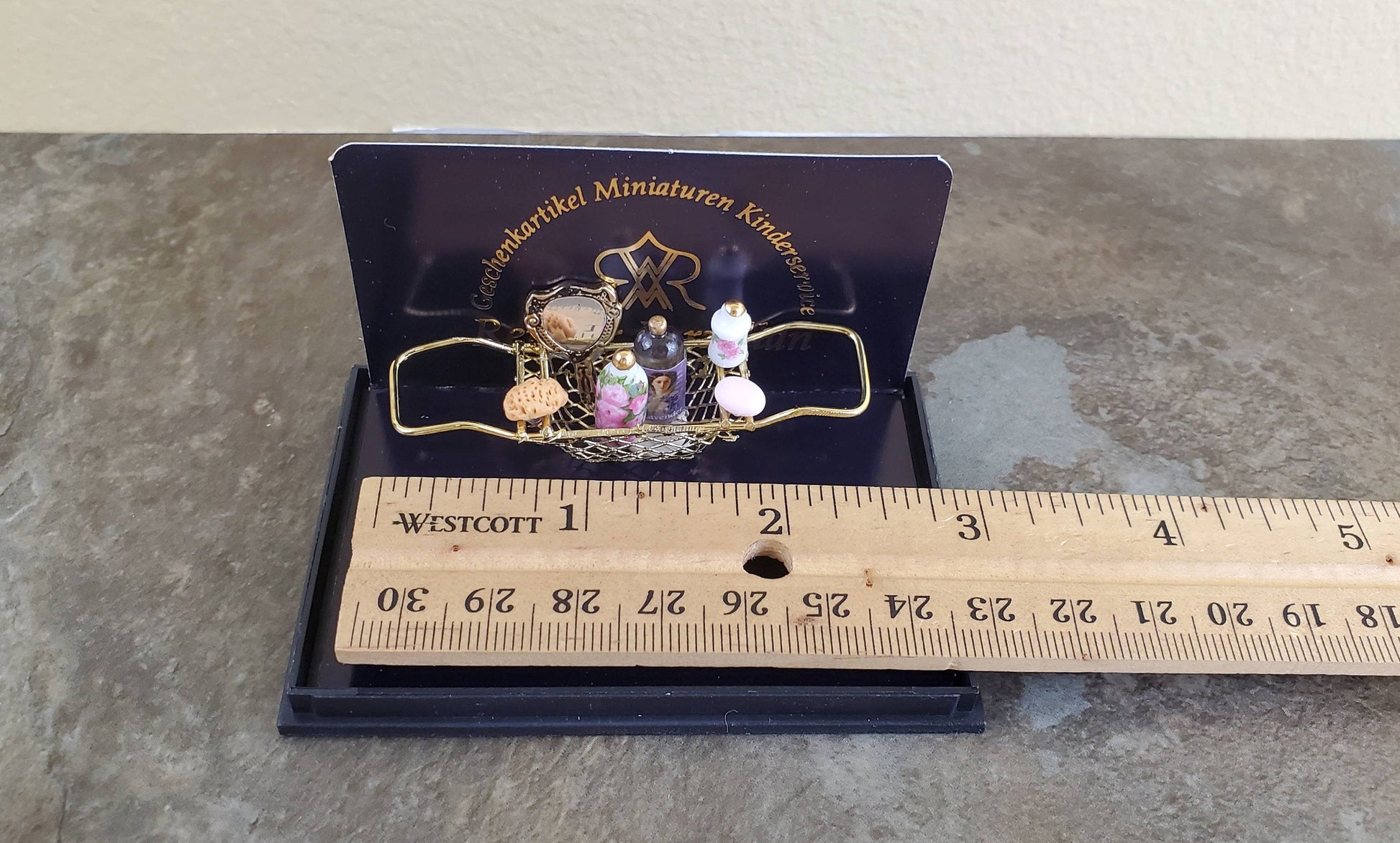 Dollhouse Miniature Bath Bridge for Bathroom Bathtub by Reutter 1:12 Scale