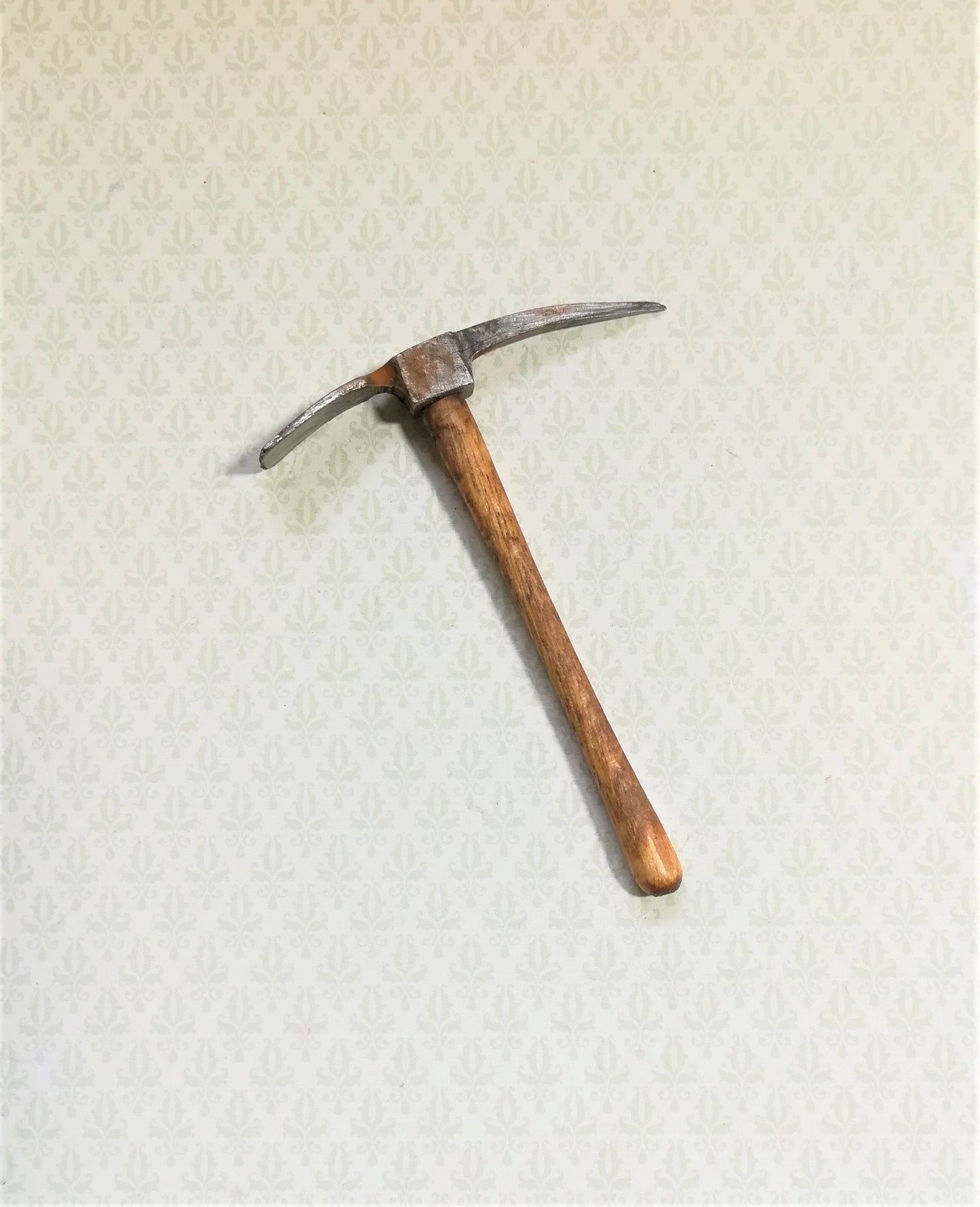 Dollhouse Miniature Mattock Axe Pick Sir Thomas Thumb 1:12 Scale Tool Aged