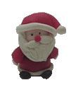 Dollhouse Santa Claus 1:12 Scale Miniature Accessories Toys Decoration