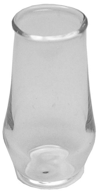 Dollhouse Vase Glass Hurricane Chimney Style 1:12 Scale Miniature Decor