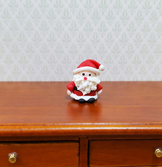 Dollhouse Santa Claus 1:12 Scale Miniature Accessories Toys Decoration Christmas