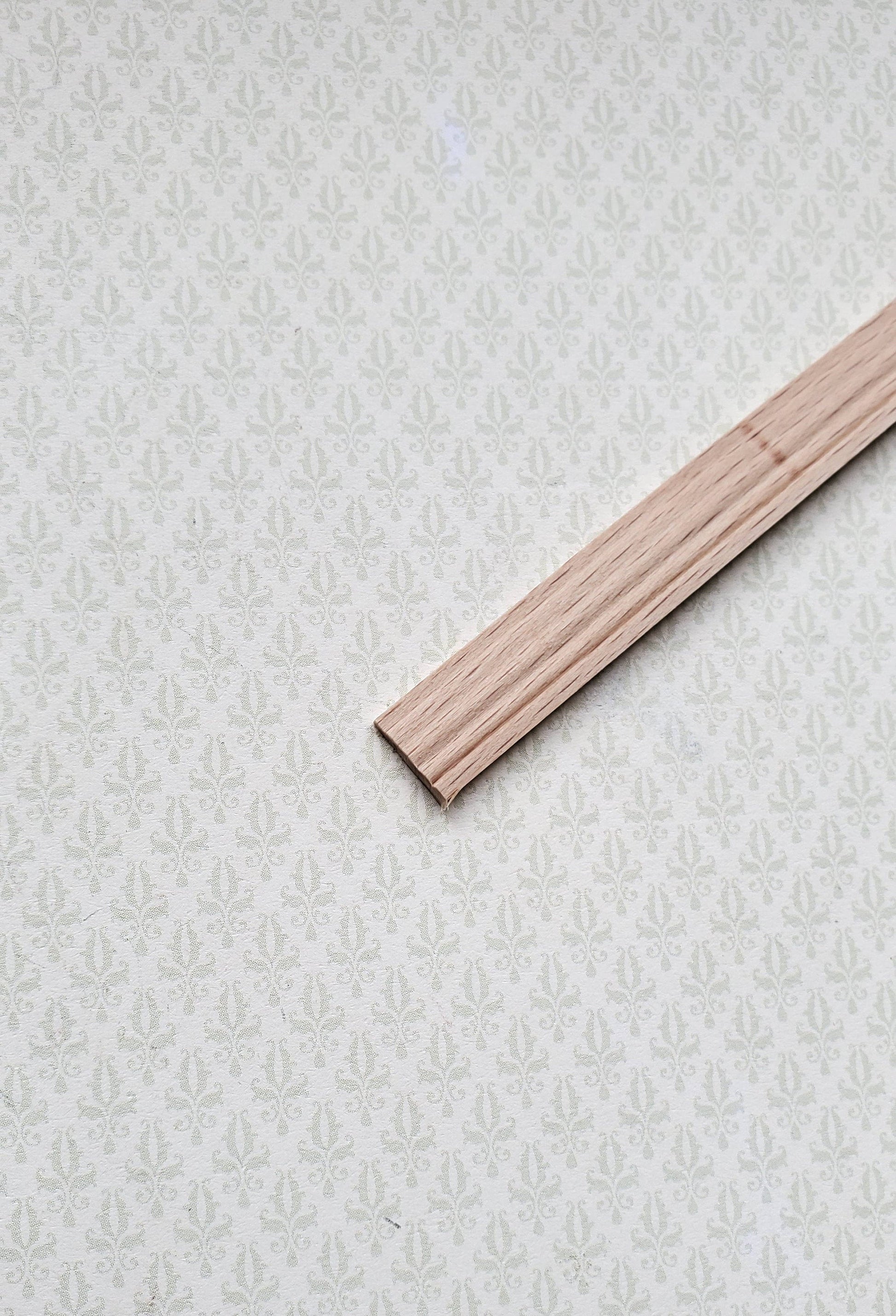 Dollhouse Miniatures Window Casing 6" Trim x12 Pieces Assorted 1:12 Scale Building 70305