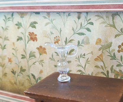 Dollhouse HALF SCALE Clear Elongated Pitcher 1:24 Miniature Kitchen