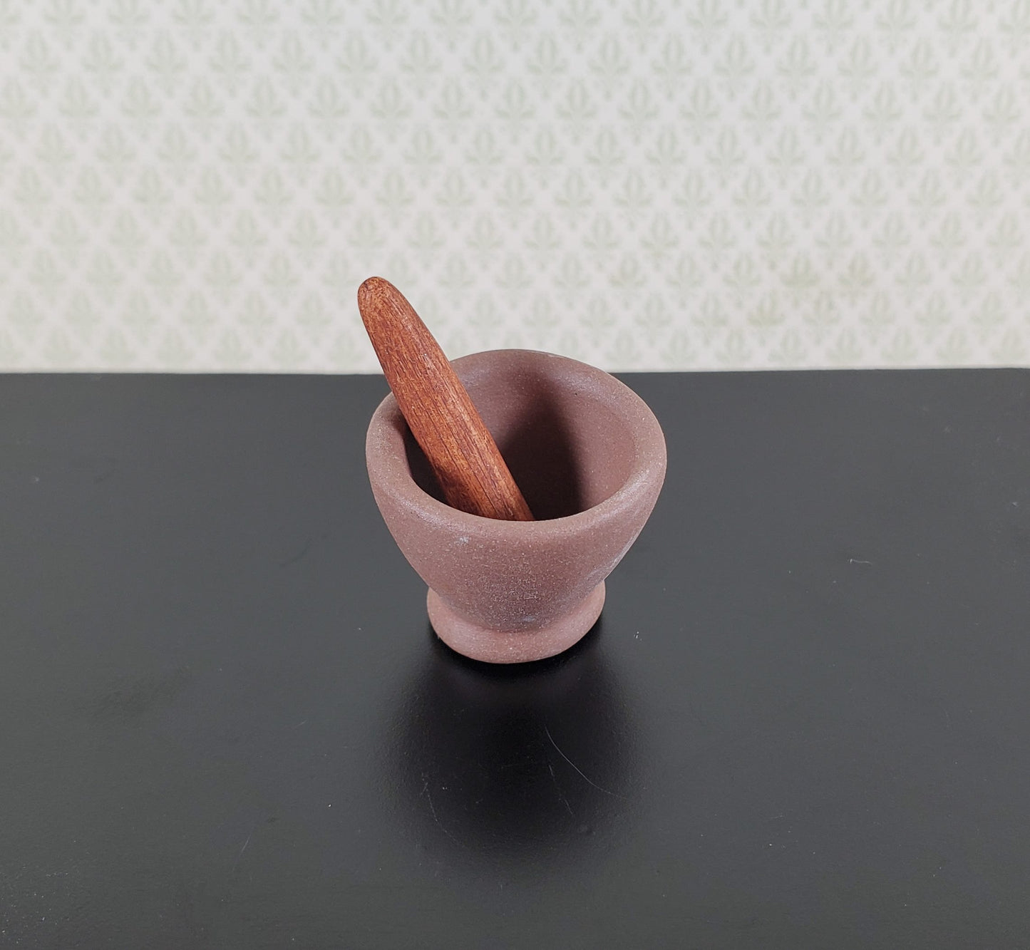 Dollhouse 1:6 Scale Mortar and Pestle Clay Fashion Doll Miniature