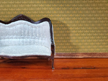 Dollhouse Wallpaper Peacock Craftsman Style Bradbury & Bradbury 1:12 Scale