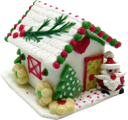 Dollhouse Gingerbread House Holly Holidays1:12 Scale Miniature Food Treat Bakery