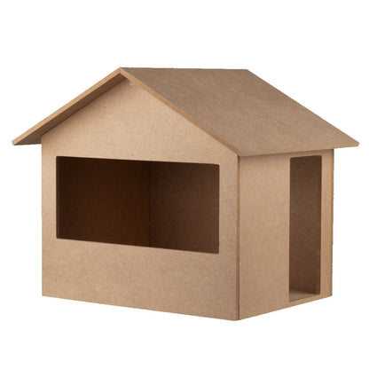 Dollhouse Room Box Kit DIY Martin's Market Stall Shed Veggie Stand 1:12 Scale