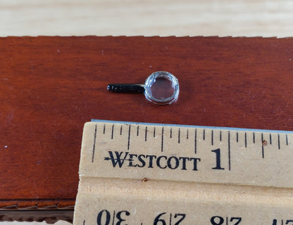 Dollhouse Handheld Magnifying Glass 1:12 Scale Miniature Accessory
