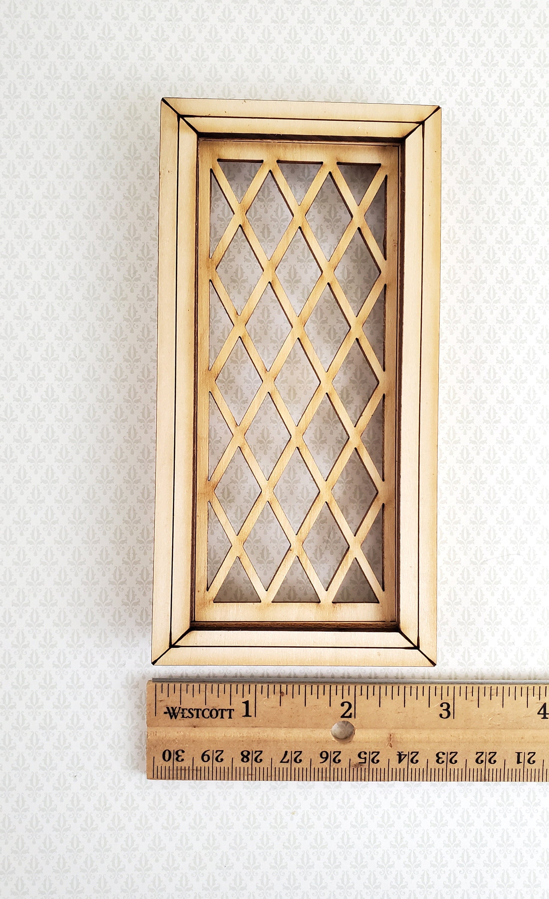 Ventana De Casa De Muñecas, 1 Casa De Muñecas A Escala 12, Ventana De Madera En Miniatura, Muebles De Muñeca, Ventana Arqueada Para Casa De Muñecas