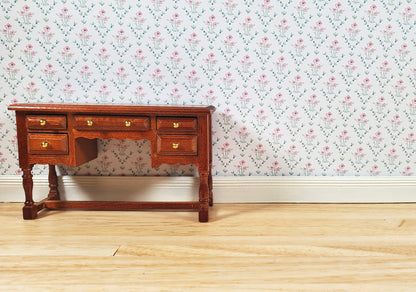 Dollhouse Wallpaper Dainty Daises 3 Sheets White Pink Green Blue