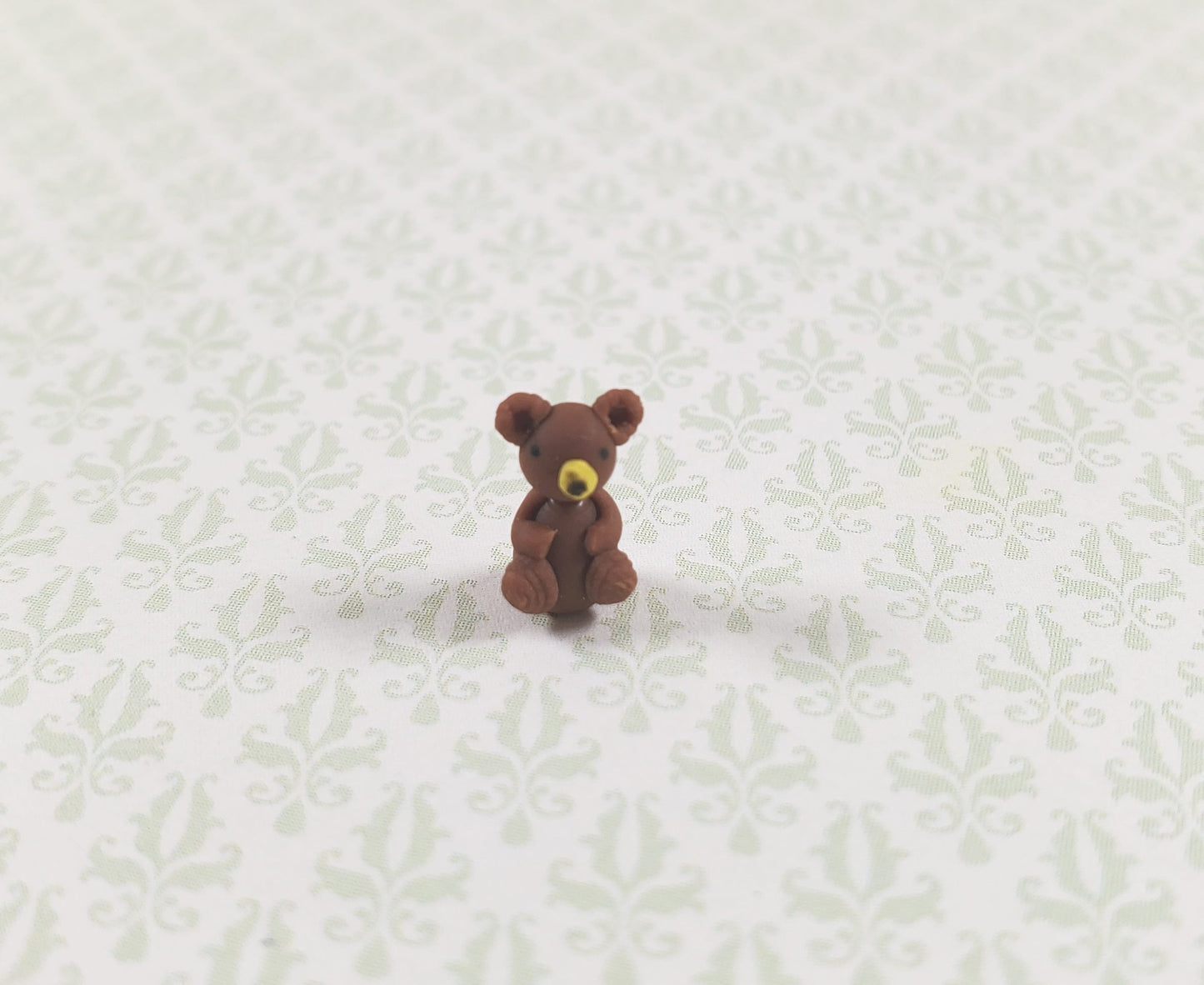 Dollhouse Teddy Bear Small 1:12 Scale Miniature Toys Accessories Decor