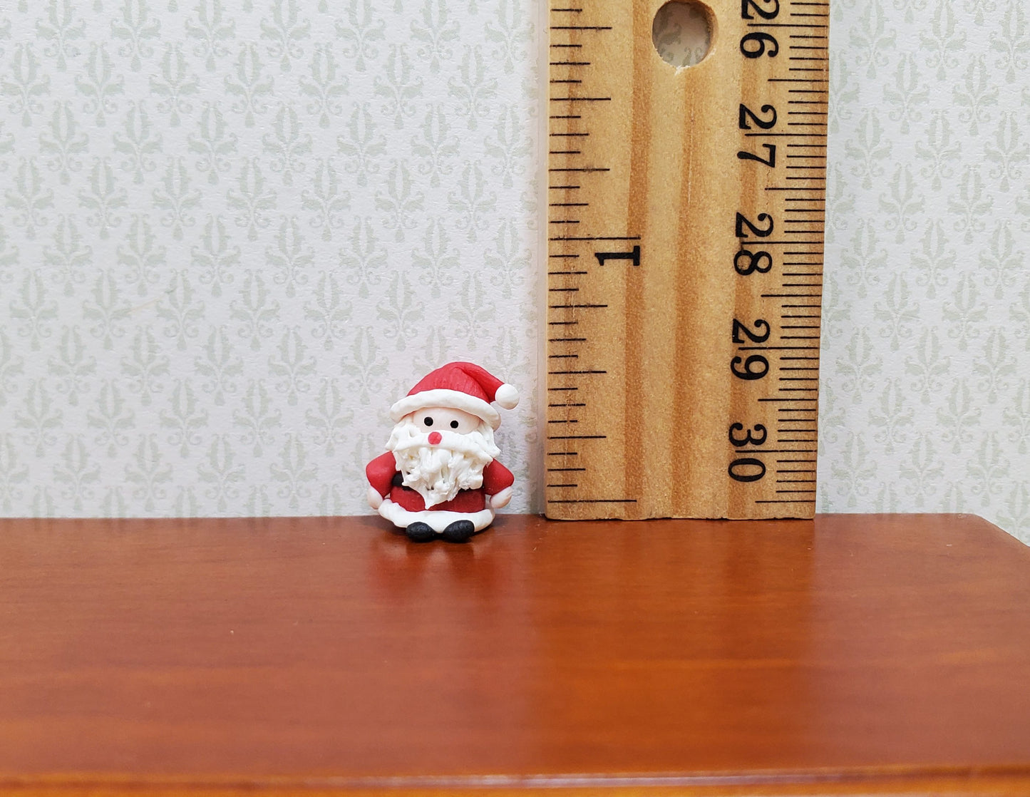Dollhouse Santa Claus 1:12 Scale Miniature Accessories Toys Decoration Christmas
