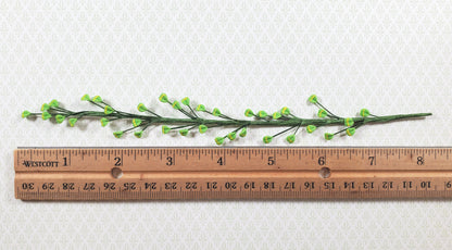 Dollhouse Clover Vine 1:12 Scale Miniature Garden Plant Greenery