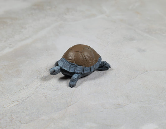 Dollhouse Miniature Tortoise Turtle 1:12 Scale Reptile Pet Resin