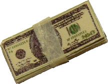 Dollhouse Bundle of Dollars 1:12 Scale Miniature Accessories