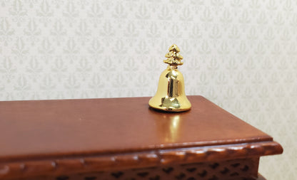 Dollhouse Large Gold Christmas Bell 1:12 Scale Miniature