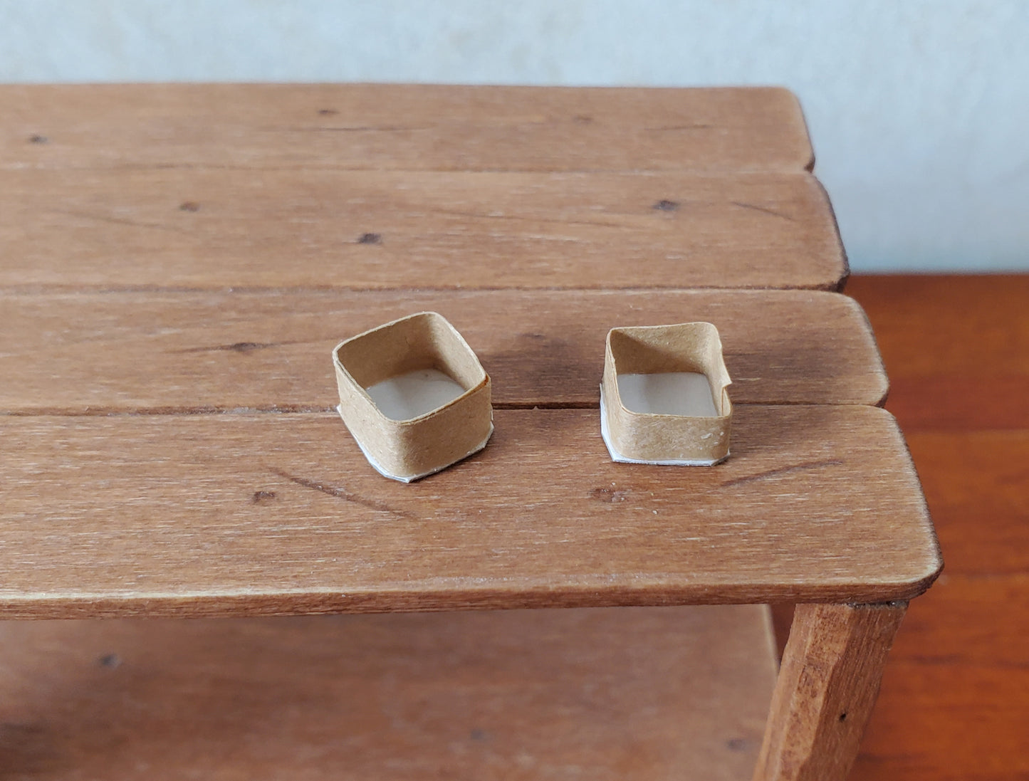 Dollhouse Small Berry Baskets Set of 2 1:12 Scale Miniature