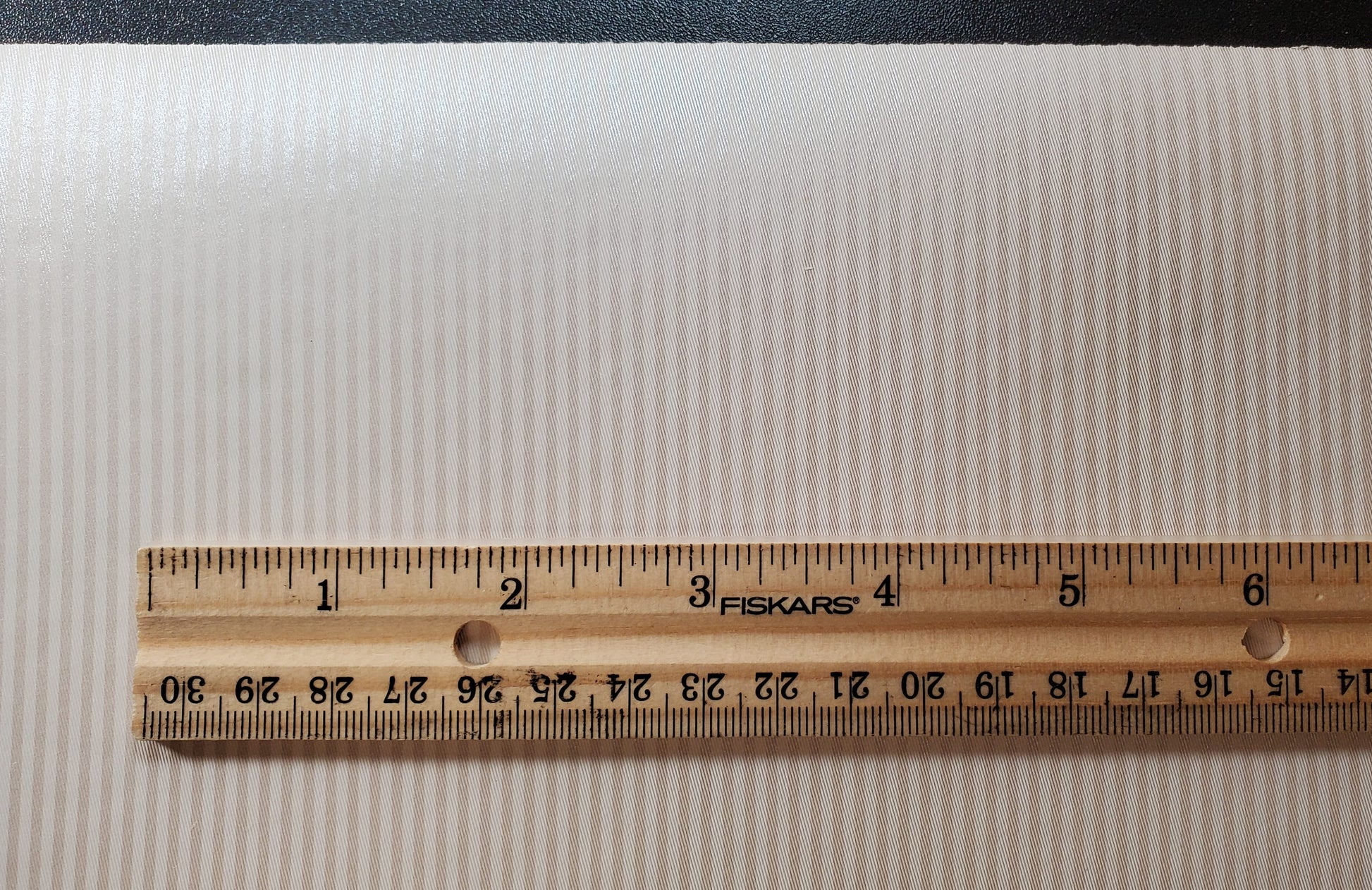 Dollhouse Wallpaper Narrow Beige Stripes 3 Sheets 1:12 Scale Miniature