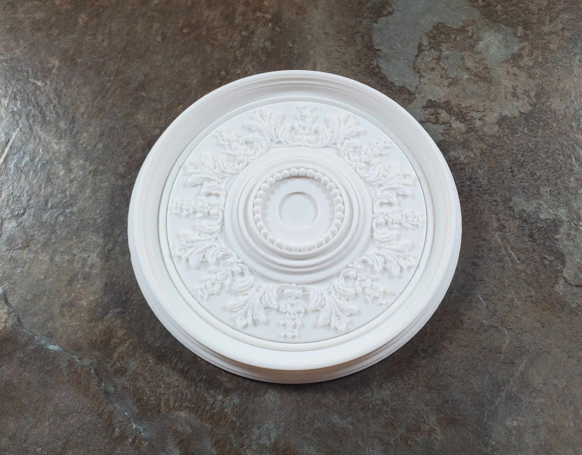 Dollhouse Ceiling Rose Medallion for Battery Lights 1:12 Scale Miniature Style 7