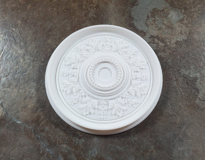 Dollhouse Ceiling Rose Medallion for Battery Lights 1:12 Scale Miniature Style 7